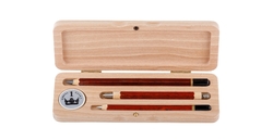 Wooden pencil case small 9040